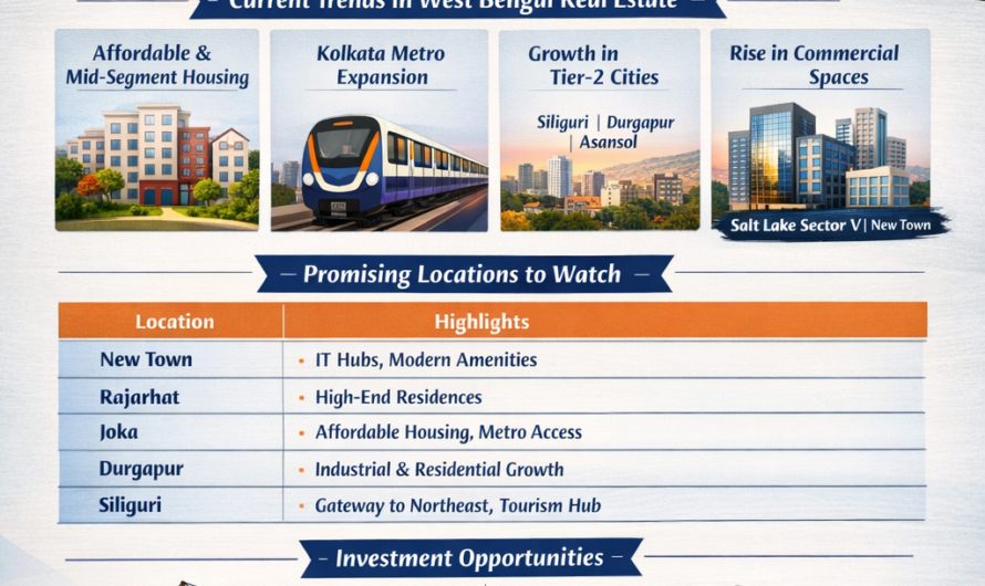 West Bengal’s real estate market- Booming