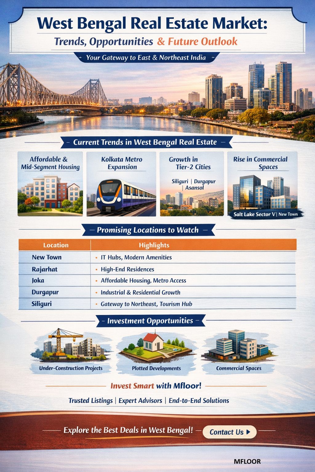 West Bengal’s real estate market- Booming