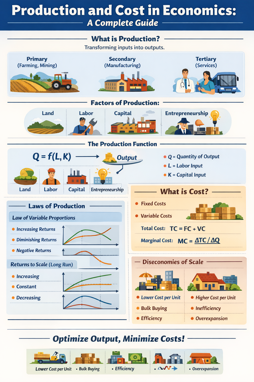 Production and Cost in Economics: Meaning, Types, and..