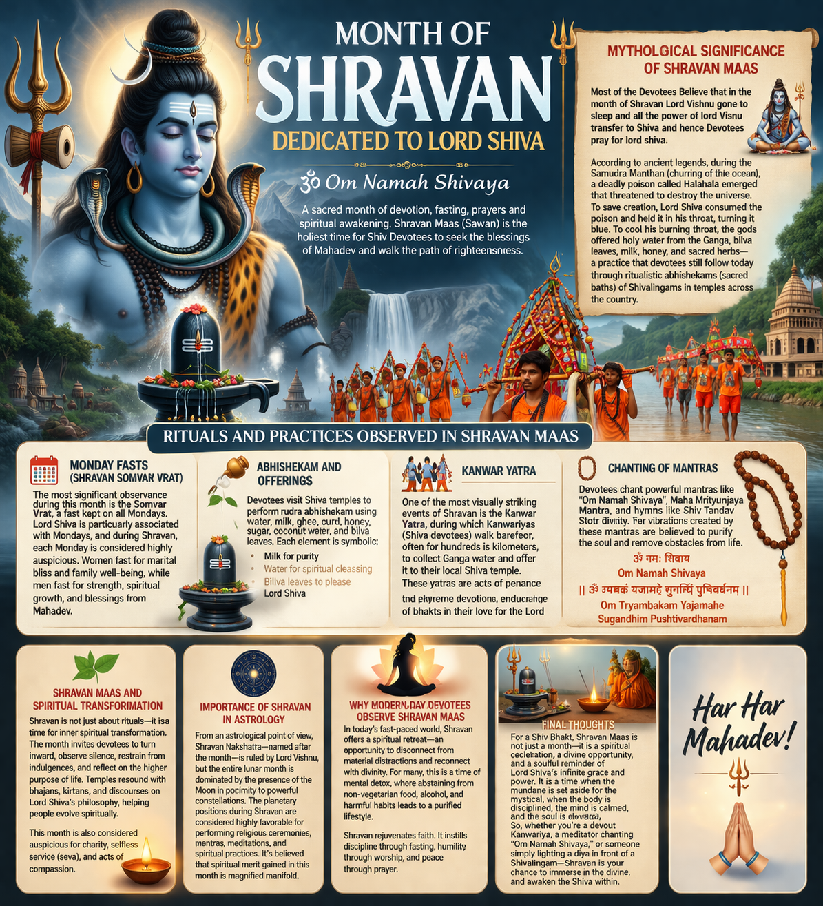 SHRAVAN MAAS-DEDICATED TO LORD SHIVA
