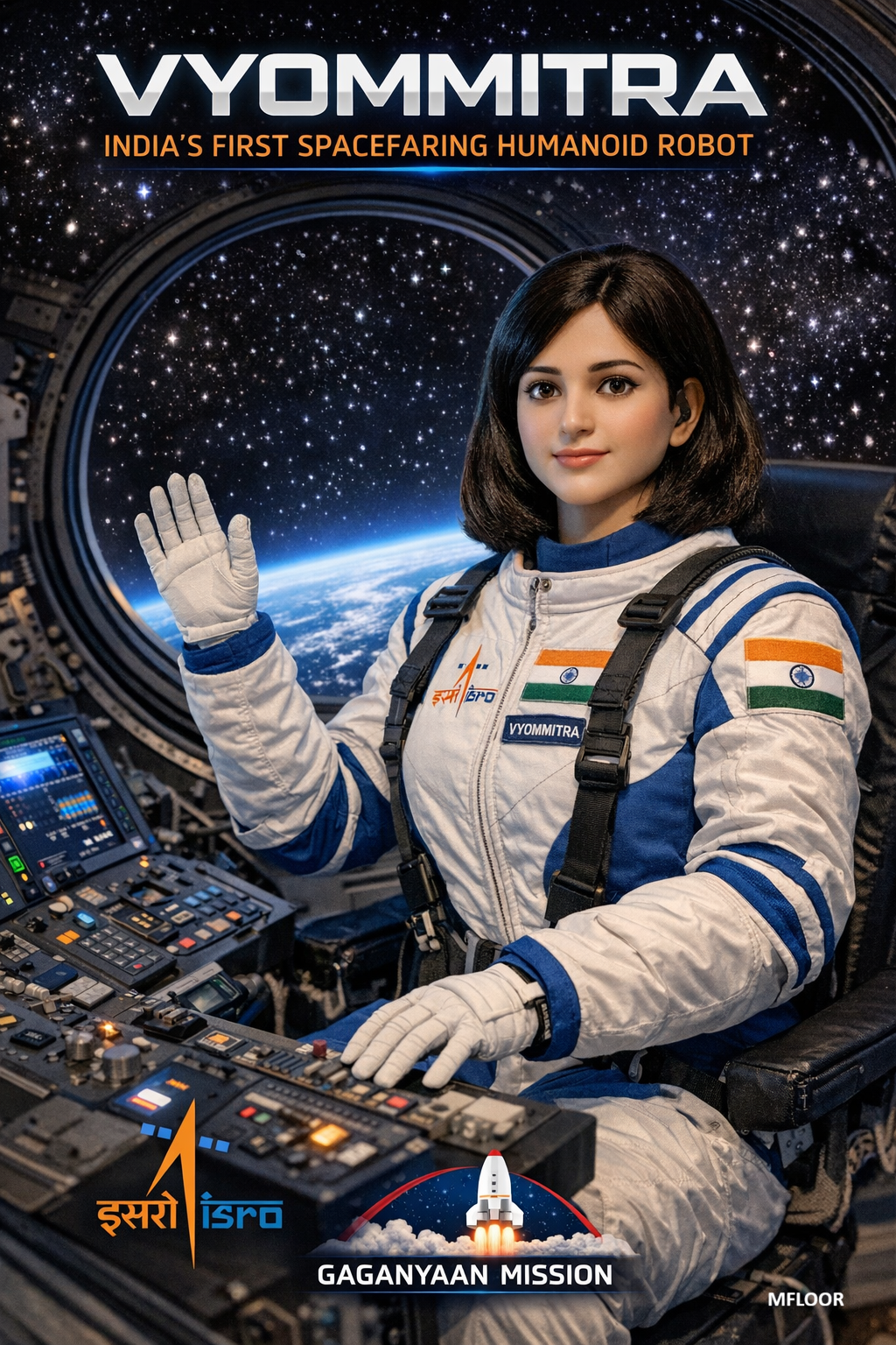 Vyommitra: ISRO’s First Humanoid Robot for Gaganyaan Mission