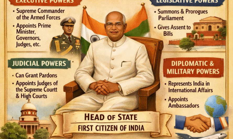Indian President Powers, Position & Ordinance-Making Authority | Article 123