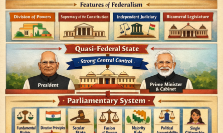 Indian Constitution: Federal Structure & Form of Government.
