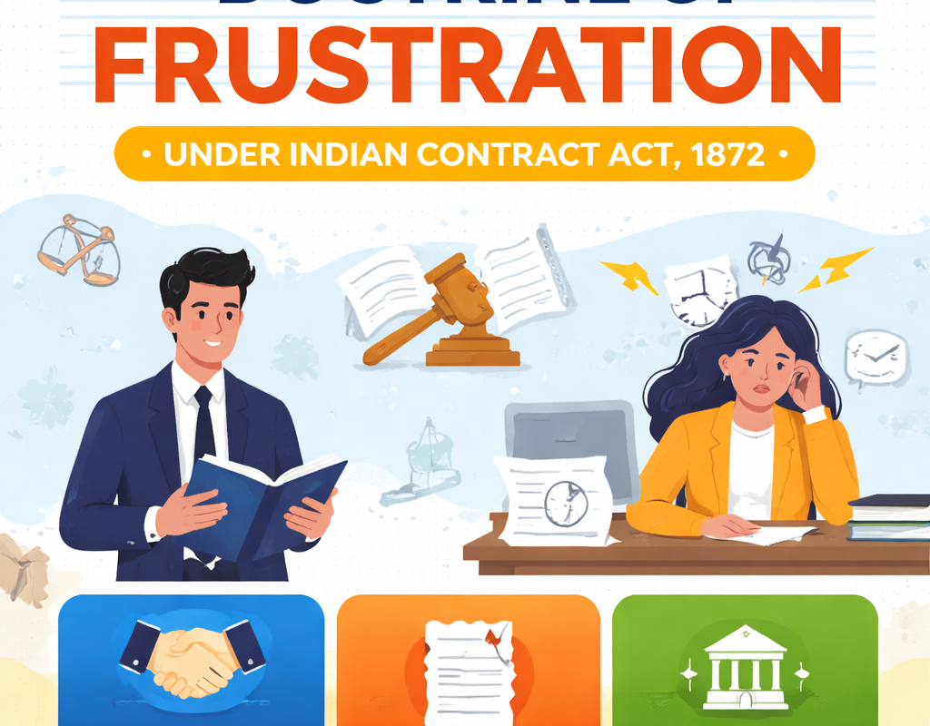 Quasi Contracts & Doctrine of Frustration-ICA-1872