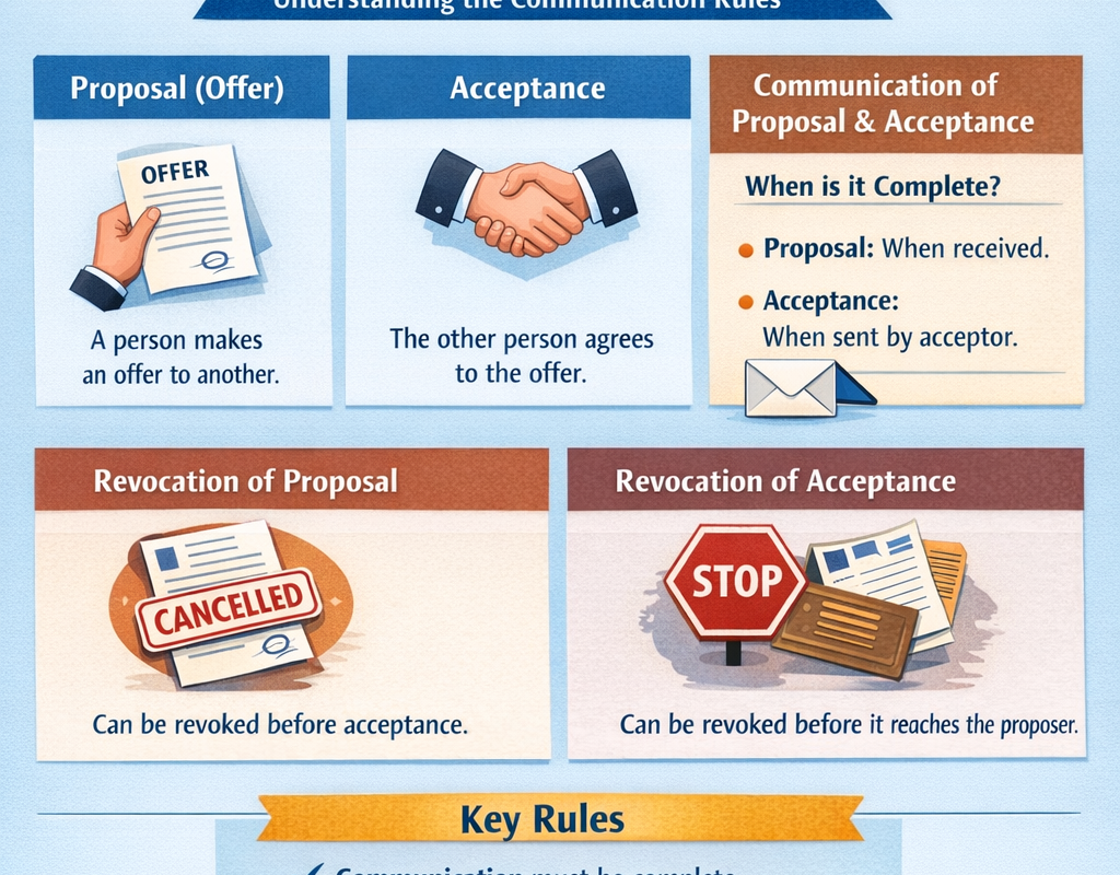 Formation of Contract: Proposal, Acceptance & Communication Rules Explained
