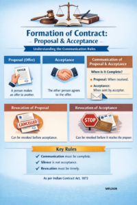 Formation of Contract: Proposal, Acceptance & Communication Rules Explained
