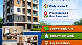 3BHK Resale Flat for Sale (827 SQFT) in G+4 Booty Project .