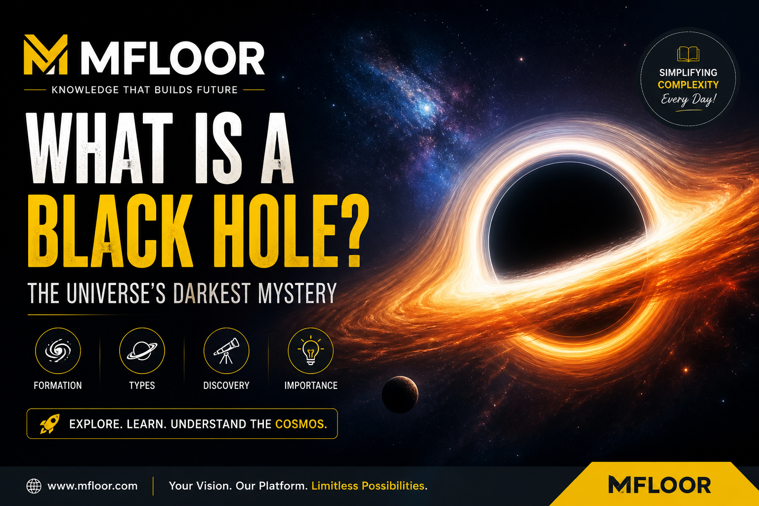 What Is a Black Hole? Guide to Space’s Biggest Mystery