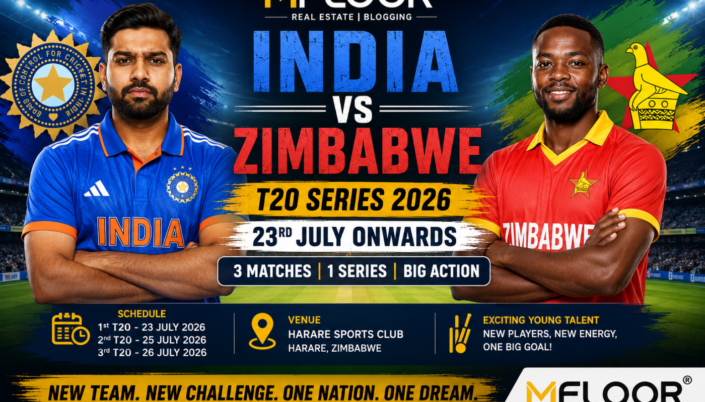 India vs Zimbabwe T20 Series 2026: पूरा शेड्यूल, टीम, मैच प्रीव्यू और प्रमुख खिलाड़ी 1 India vs Zimbabwe T20 Series 2026: पूरा शेड्यूल, टीम, मैच प्रीव्यू और प्रमुख खिलाड़ी